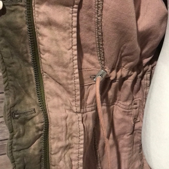 Free People Cotton Twill Military Jacket Small - Picture 4 of 7